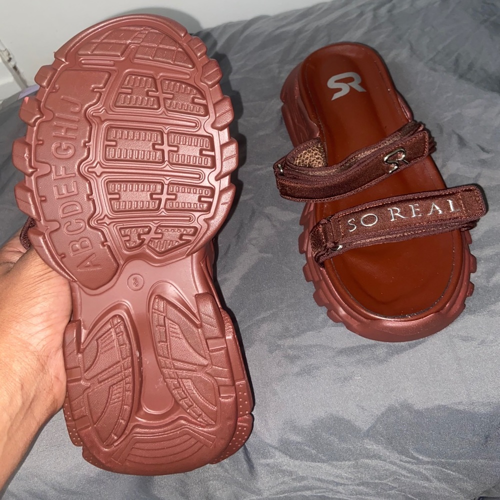 So Real sandals